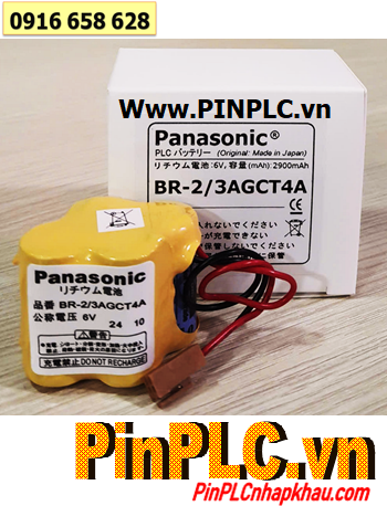 Panasonic BR-2/3AGCT4A, Pin nuôi nguồn Panasonic BR-2/3AGCT4A lithium 6v 2900mAh /Xuất xứ NHẬT 